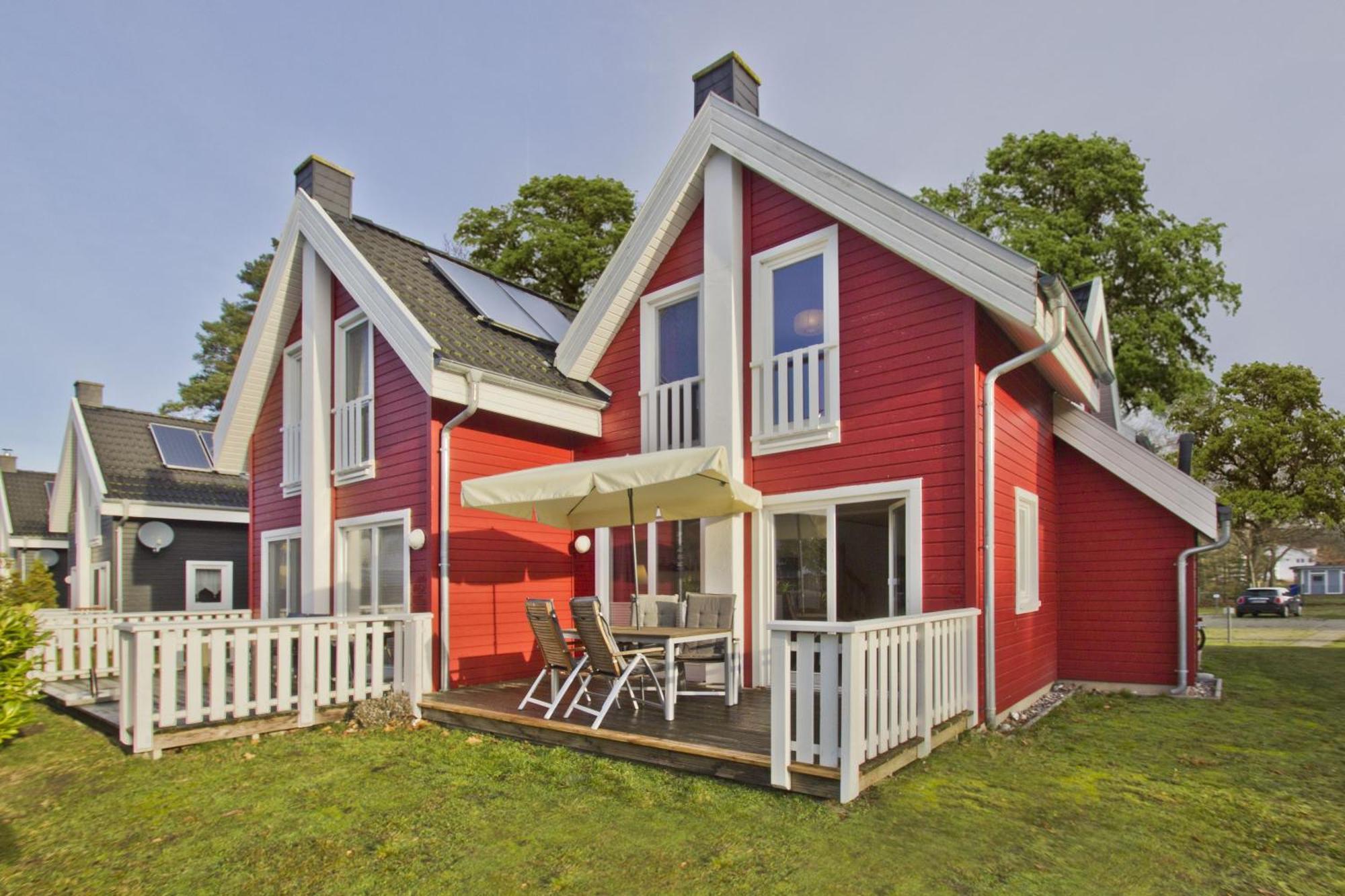 Ferienhaus Wellenlaeufer Haus - Sauna, Terrasse, Garten グロヴェ エクステリア 写真